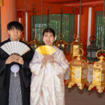 春日大社,結婚式,挙式,渡辺写真館,奈良県,奈良市,新郎新婦3