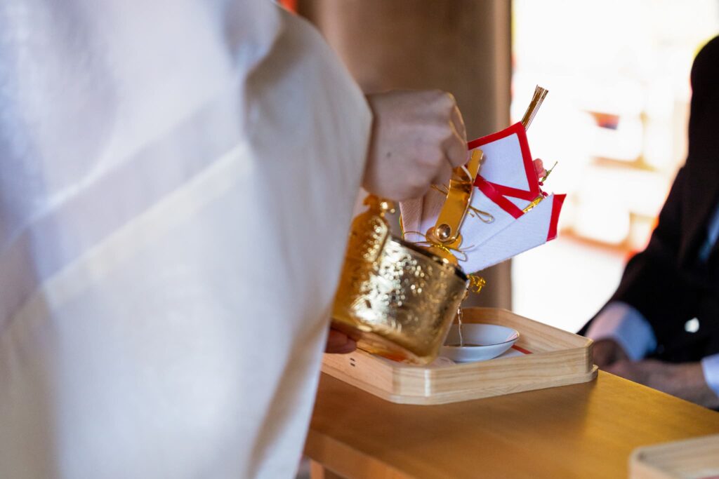 春日大社_結婚式挙式_三献の儀2